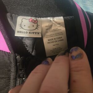 Hello Kitty Black and Pink Kids Jacket